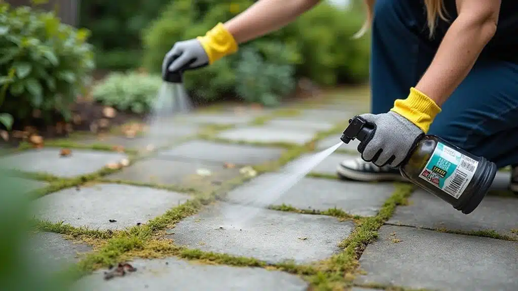 flechtenentfernung l sung auftragen