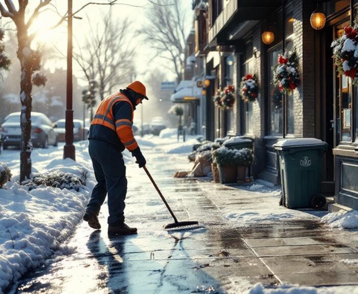fr hjahrsreinigung gewerbegebiete winter