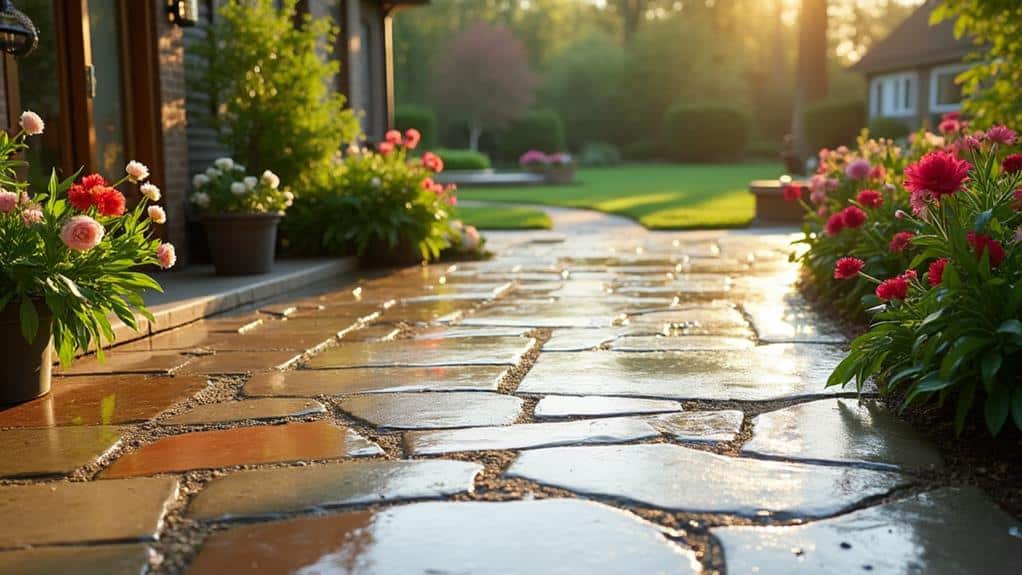 Frühjahrsreinigung für Außenflächen: Tipps und Tricks 1 patio und gehweg reinigen