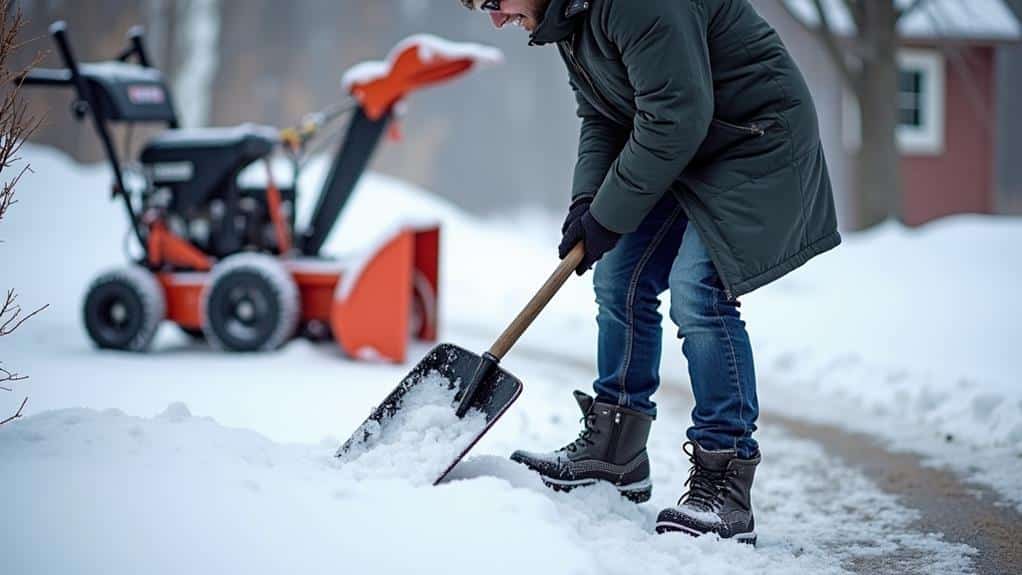 Reinigung von Einfahrten und Terrassen im Winter 1 sichere schnee und eisentfernung