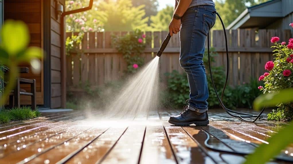 Frühjahrsreinigung für Außenflächen: Tipps und Tricks 2 terrasse und zaun reinigung