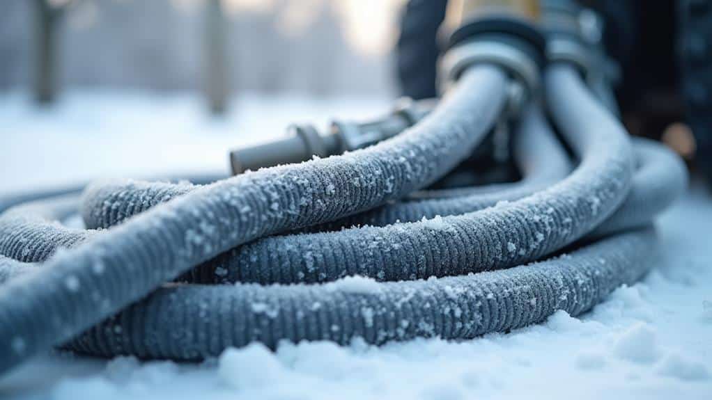 winter wartung reinigungsmaschinen schl uche