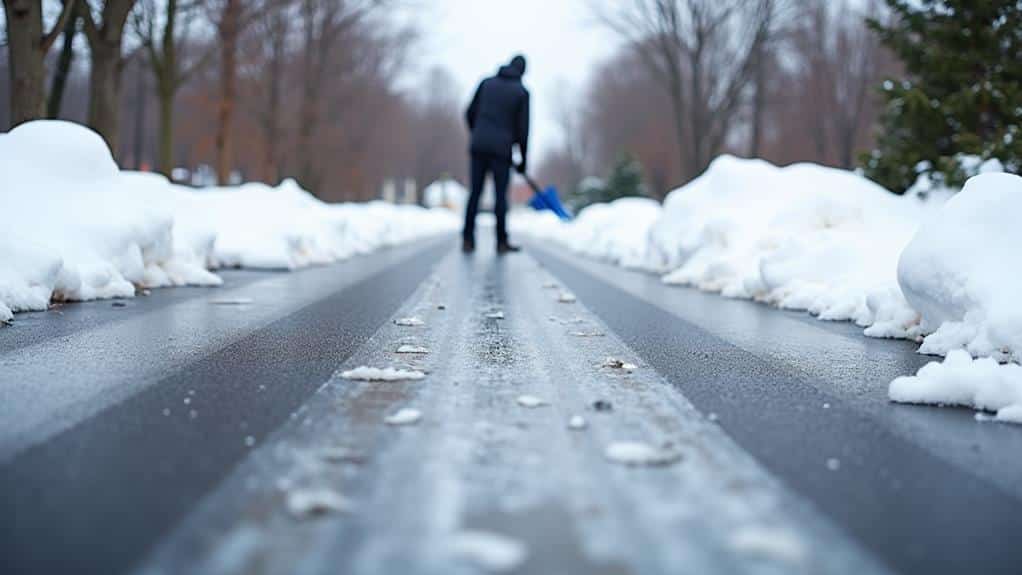 Reinigung von Einfahrten und Terrassen im Winter 2 wintersch den durch dreck vermeiden