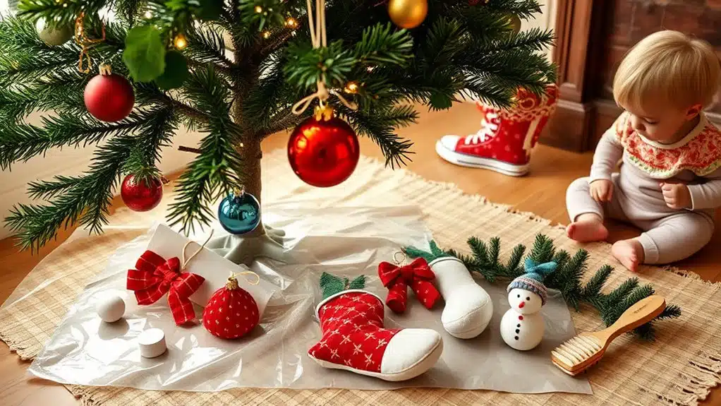 Kindersichere Weihnachtsdekoration