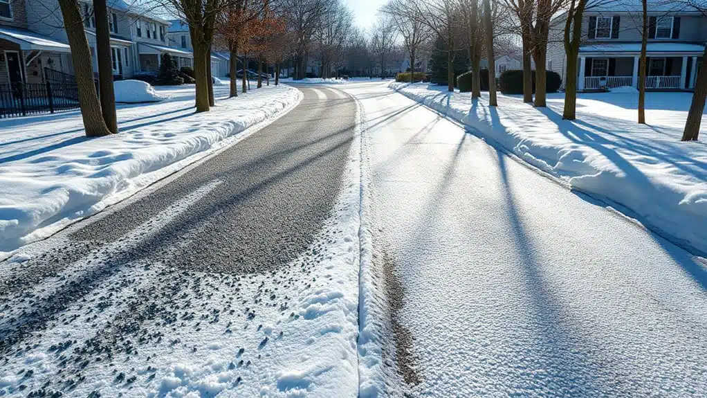 an das Klima angepasste Straßeninstandhaltungsstrategien