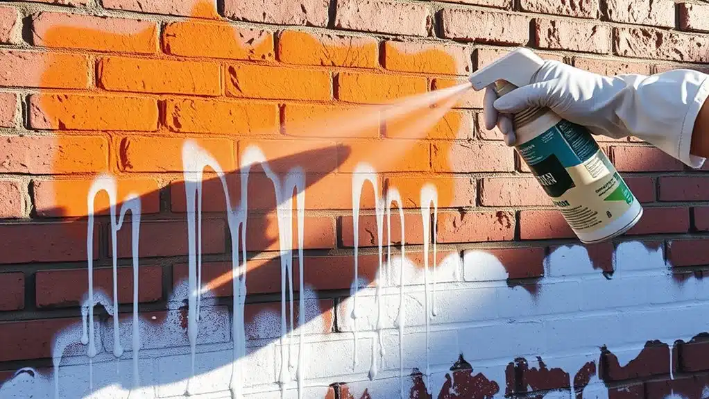 Materialien zur Entfernung von Halloween-Graffiti