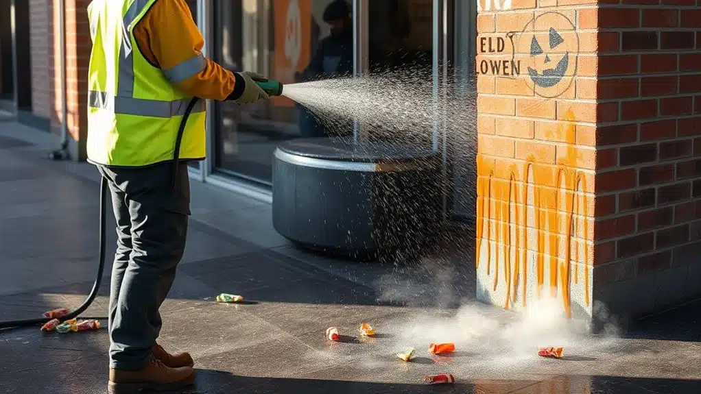 Halloween-Vandalismus-Präventionsstrategien