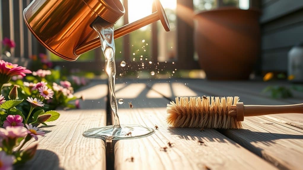 Natürliche Reinigungsmittel Garten