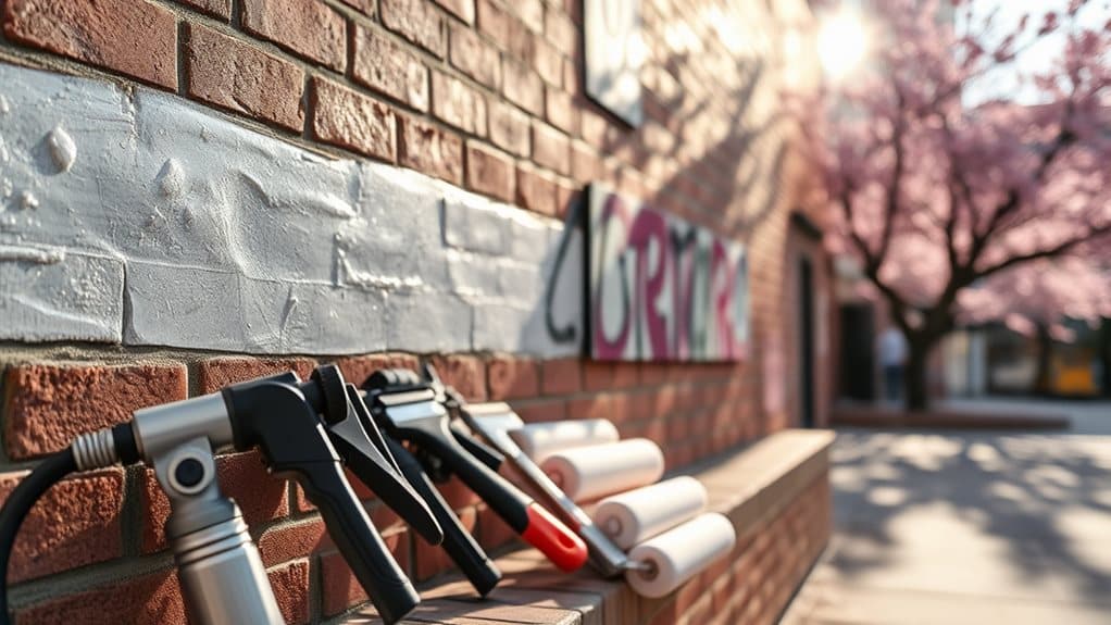 bereite dein Grundstück auf Graffiti vor