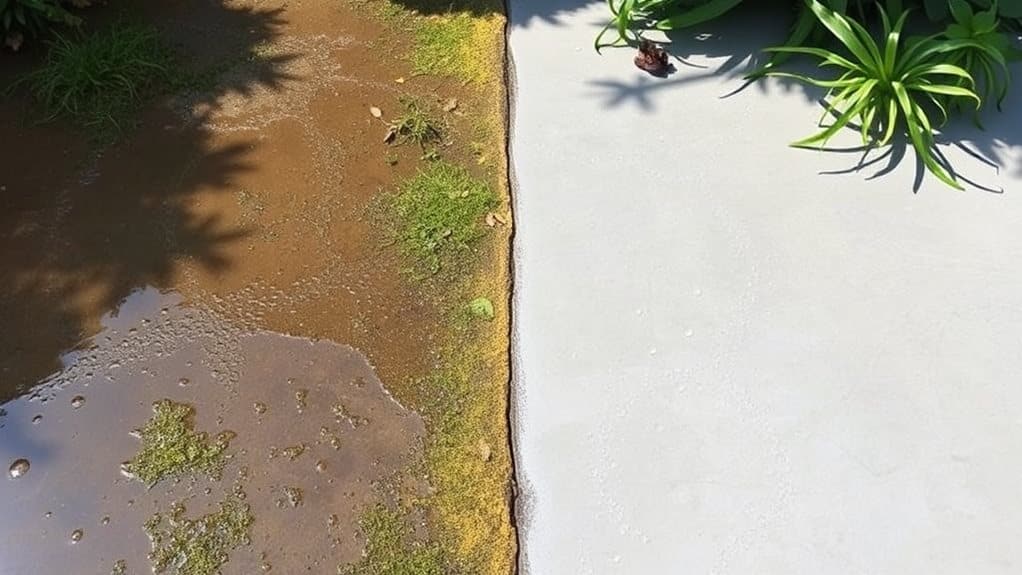 Entfernen Sie hartnäckige organische Flecken