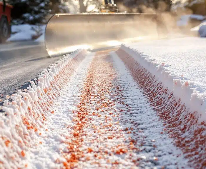 sidewalk and driveway snow removal