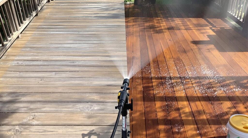 spring cleaning outdoor surfaces