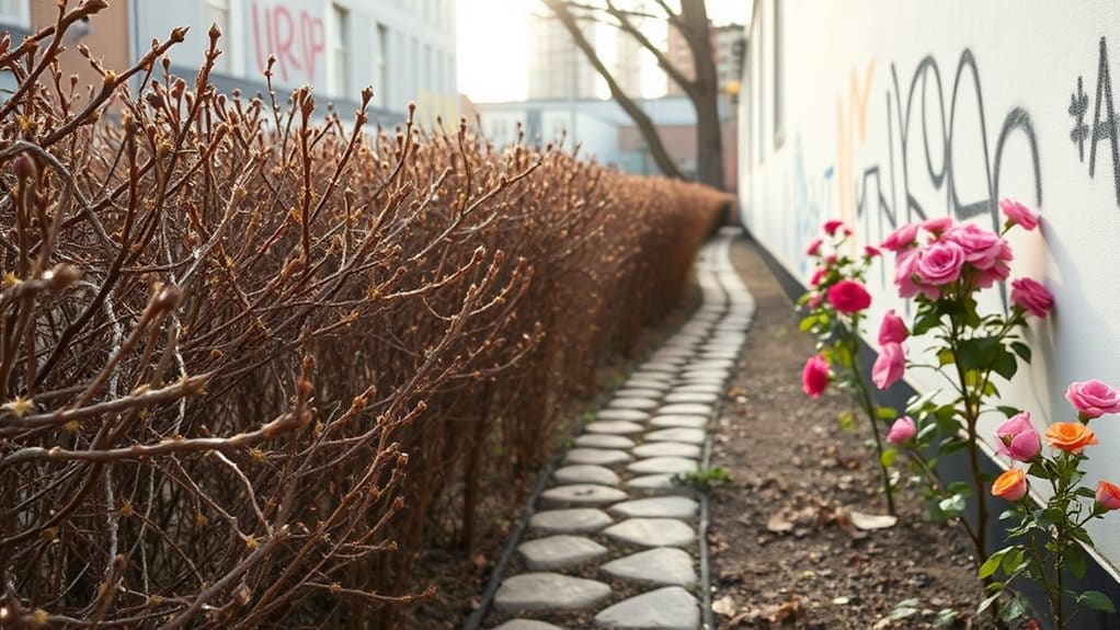 Frühlingsbepflanzungen schaffen Barrieren