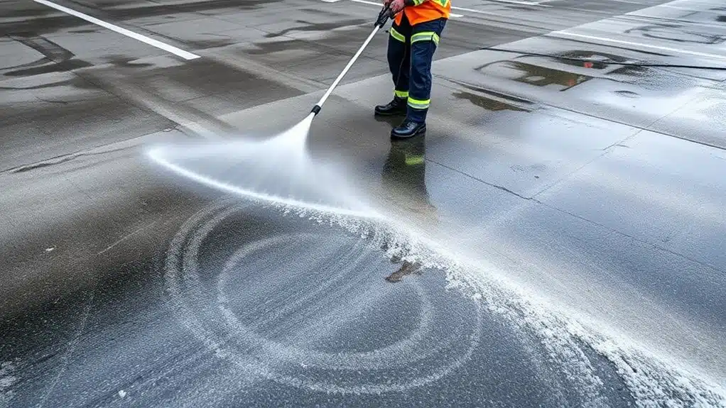 Reparaturarbeiten an Gehwegen im Frühjahr