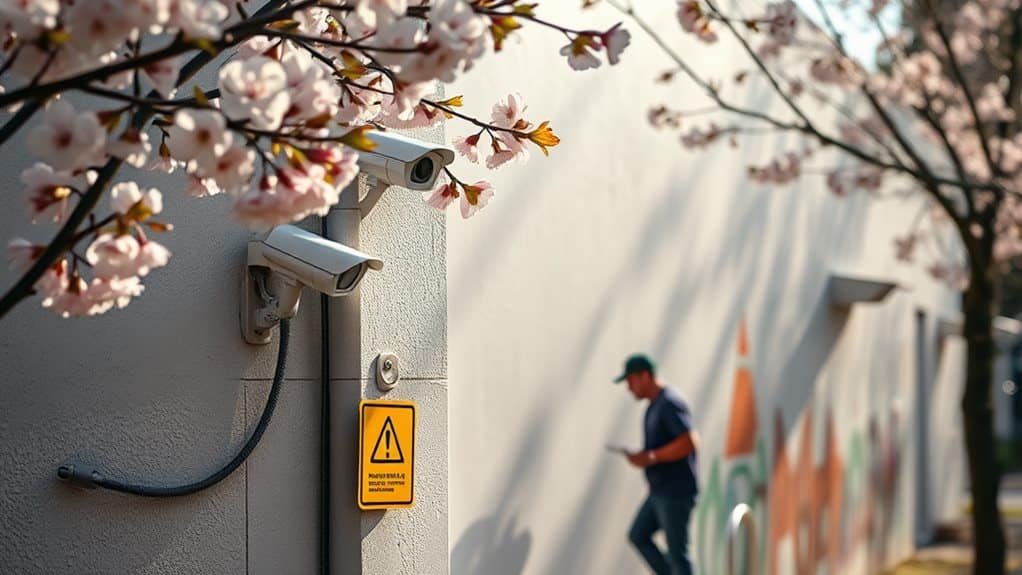 Strategien zur Abschreckung von Vandalismus im Frühling