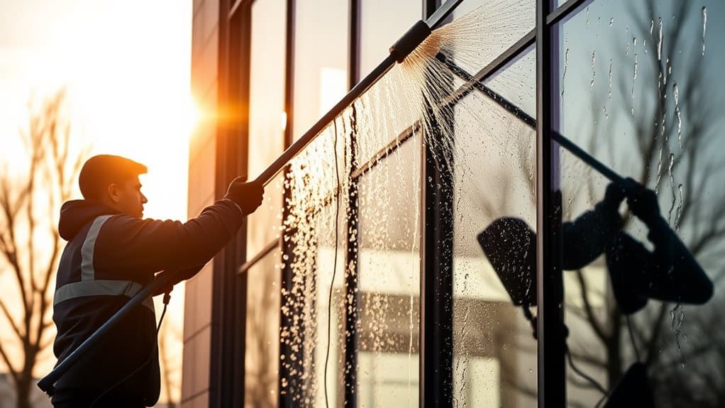Reinigung von Fenster und Glas im Frühjahr