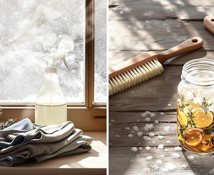 sustainable cleaning in winter