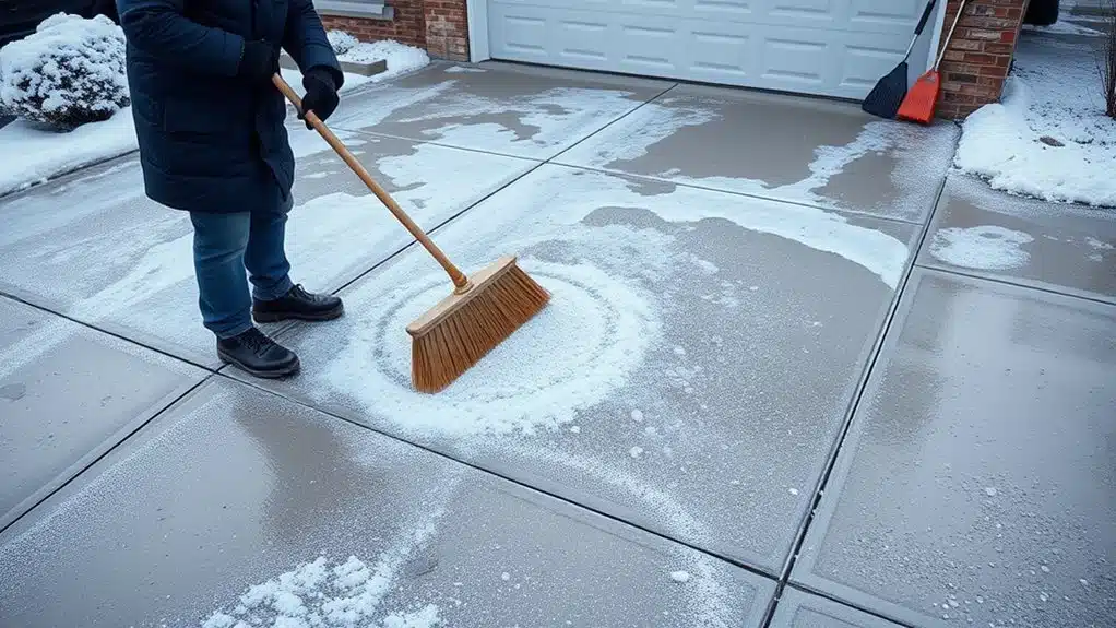 Winterdienst auf Zufahrtsstraßen