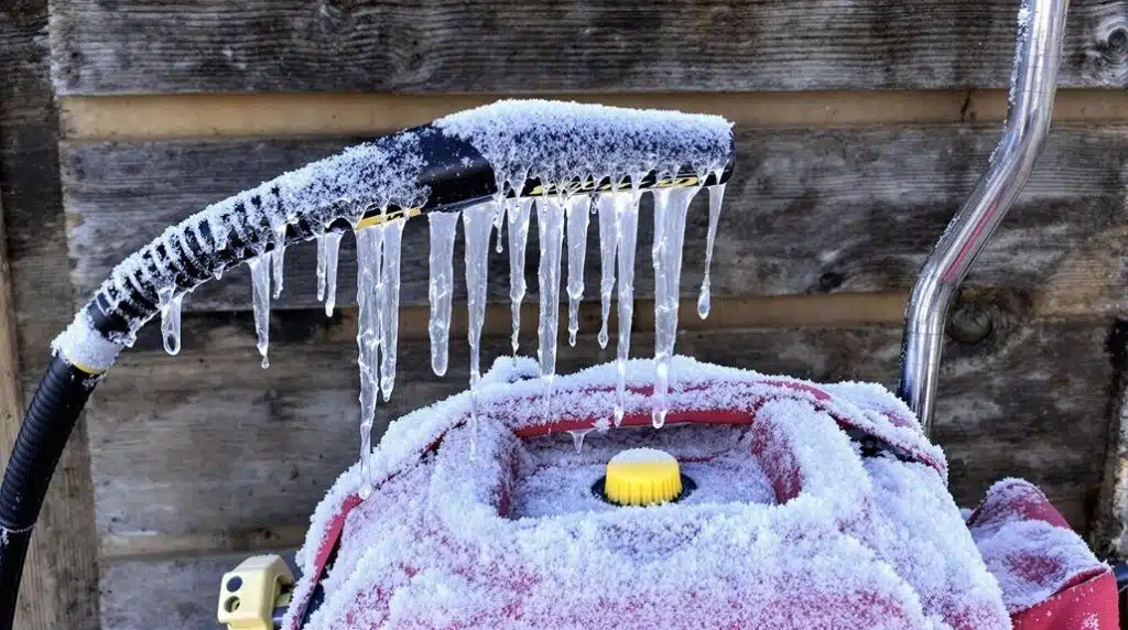 winter maintenance for pressure washers