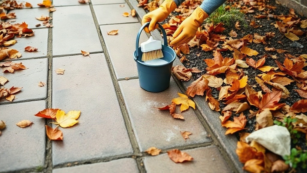 Waschmittel auf Gartenwegen: Was der Herbst-Trick auf Pflaster bringt